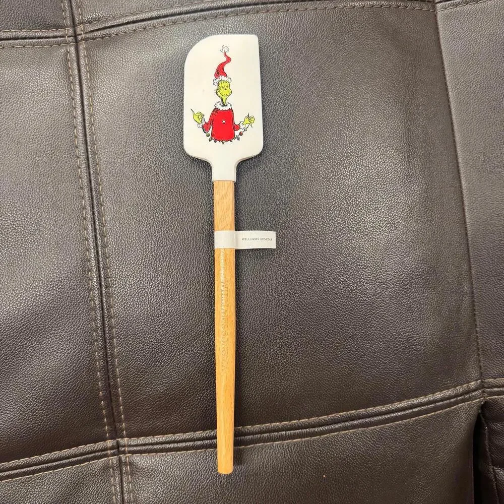 NWT Williams Sonoma The Grinch Silicone Spatula